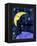 Crescent moon and sleeping man-Harry Briggs-Framed Premier Image Canvas