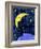 Crescent moon and sleeping man-Harry Briggs-Framed Giclee Print