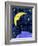 Crescent moon and sleeping man-Harry Briggs-Framed Giclee Print