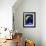 Crescent moon and sleeping man-Harry Briggs-Framed Giclee Print displayed on a wall