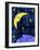 Crescent moon and sleeping man-Harry Briggs-Framed Giclee Print