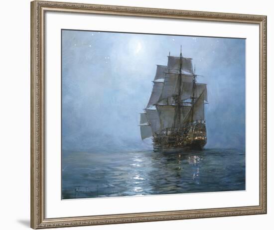 Crescent Moon II-Montague Dawson-Framed Premium Giclee Print