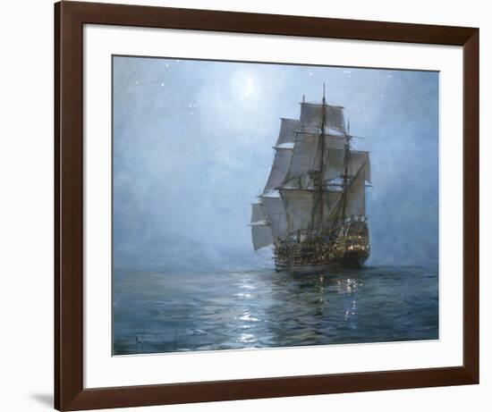 Crescent Moon II-Montague Dawson-Framed Premium Giclee Print