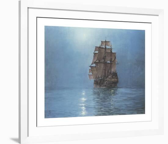 Crescent Moon-Montague Dawson-Framed Premium Giclee Print