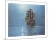 Crescent Moon-Montague Dawson-Mounted Premium Giclee Print