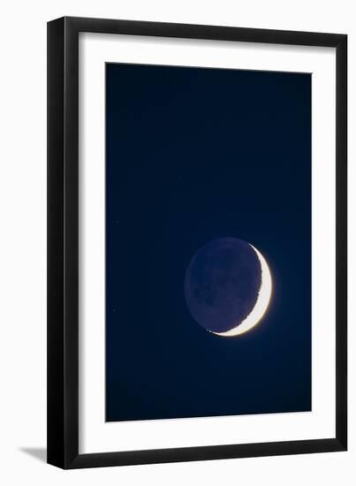 Crescent Moon-David Nunuk-Framed Photographic Print