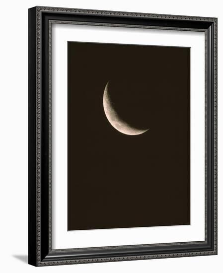 Crescent Moon-David Nunuk-Framed Photographic Print