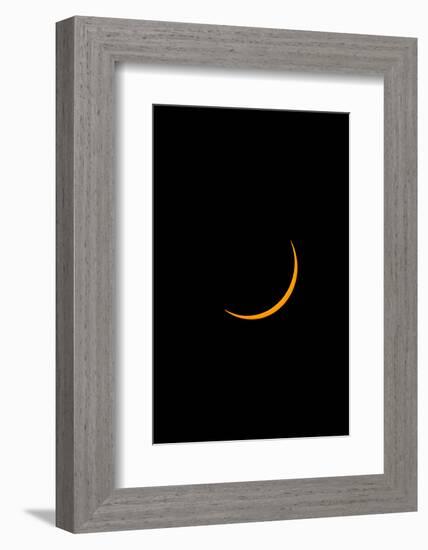 Cresent Sun Solar Eclipse August 2017-Vincent James-Framed Photographic Print