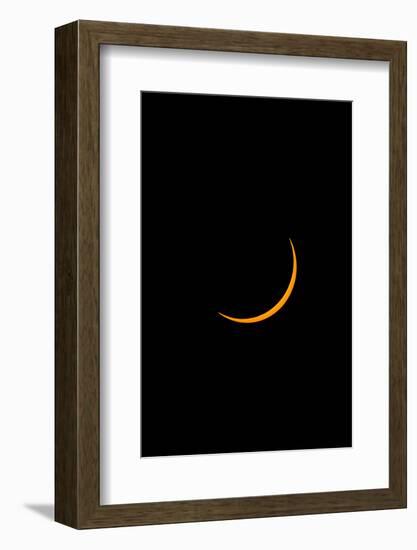 Cresent Sun Solar Eclipse August 2017-Vincent James-Framed Photographic Print