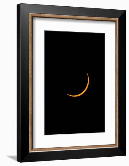 Cresent Sun Solar Eclipse August 2017-Vincent James-Framed Photographic Print