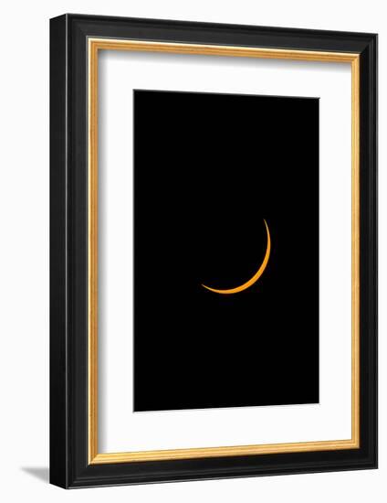 Cresent Sun Solar Eclipse August 2017-Vincent James-Framed Photographic Print