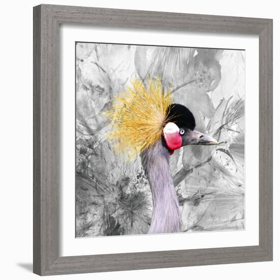 Crest Bird-Ata Alishahi-Framed Giclee Print