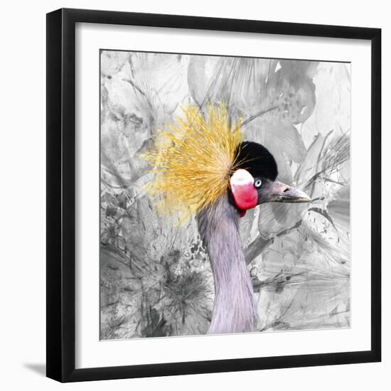 Crest Bird-Ata Alishahi-Framed Giclee Print