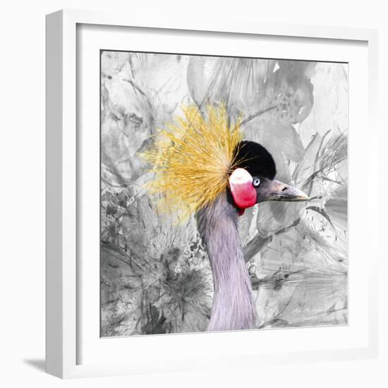 Crest Bird-Ata Alishahi-Framed Giclee Print