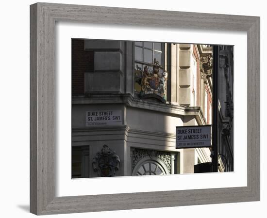 Crest, Fortnum and Mason, Piccadilly, London-Richard Bryant-Framed Photographic Print