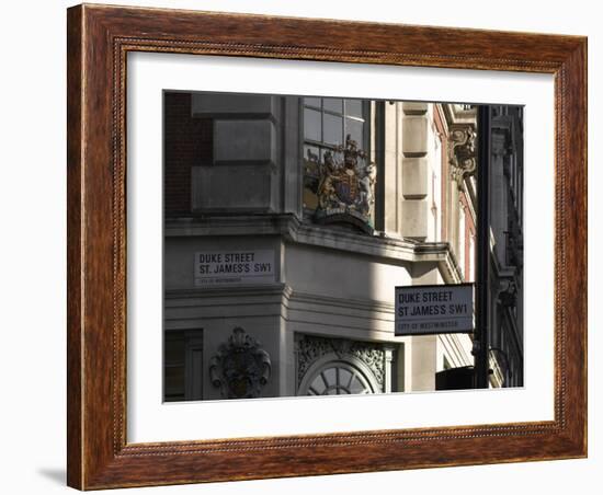 Crest, Fortnum and Mason, Piccadilly, London-Richard Bryant-Framed Photographic Print