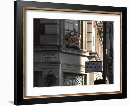 Crest, Fortnum and Mason, Piccadilly, London-Richard Bryant-Framed Photographic Print