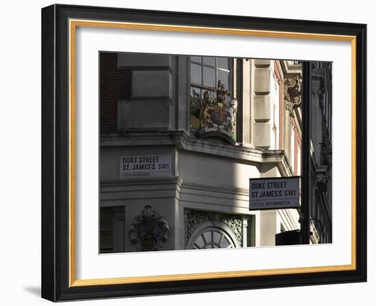 Crest, Fortnum and Mason, Piccadilly, London-Richard Bryant-Framed Photographic Print