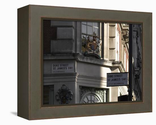 Crest, Fortnum and Mason, Piccadilly, London-Richard Bryant-Framed Premier Image Canvas