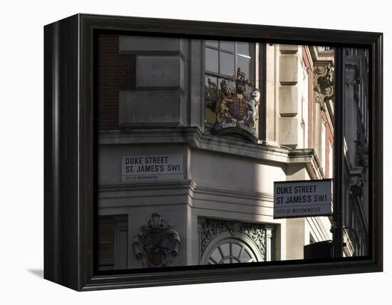 Crest, Fortnum and Mason, Piccadilly, London-Richard Bryant-Framed Premier Image Canvas