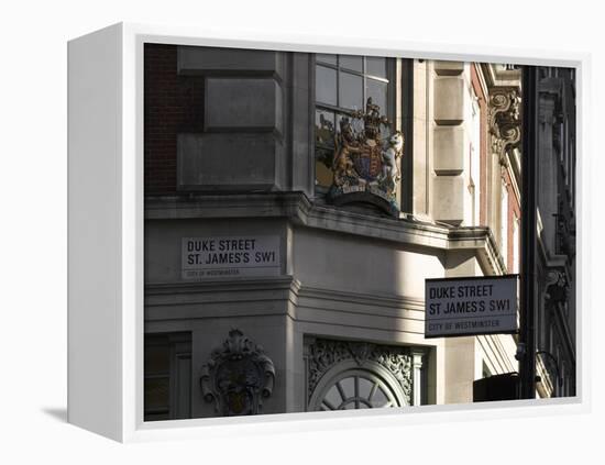 Crest, Fortnum and Mason, Piccadilly, London-Richard Bryant-Framed Premier Image Canvas