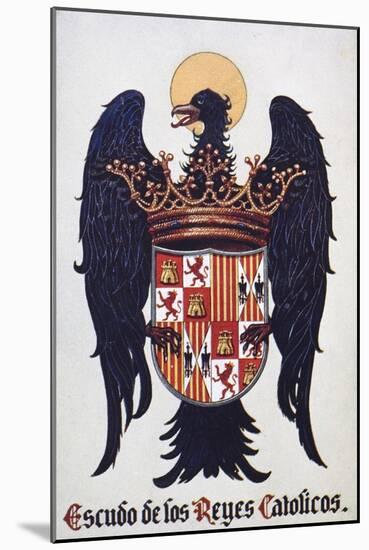 Crest of Spanish Catholic Kings-null-Mounted Giclee Print