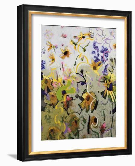 Crested Butte Profusion-Shirley Novak-Framed Art Print
