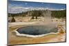 Crested Pool, Upper Geyser Basin, Yellowstone National Park, Wyoming, USA-Michel Hersen-Mounted Photographic Print