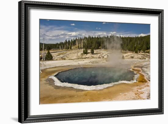 Crested Pool, Upper Geyser Basin, Yellowstone National Park, Wyoming, USA-Michel Hersen-Framed Photographic Print