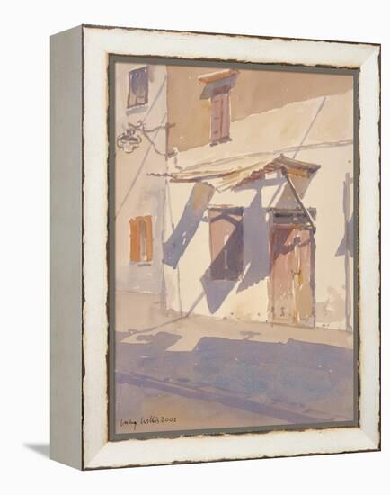 Cretan Shadows, 2002-Lucy Willis-Framed Premier Image Canvas
