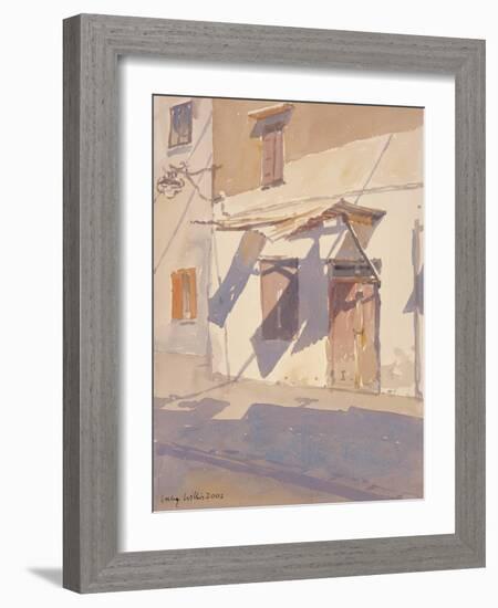 Cretan Shadows, 2002-Lucy Willis-Framed Giclee Print