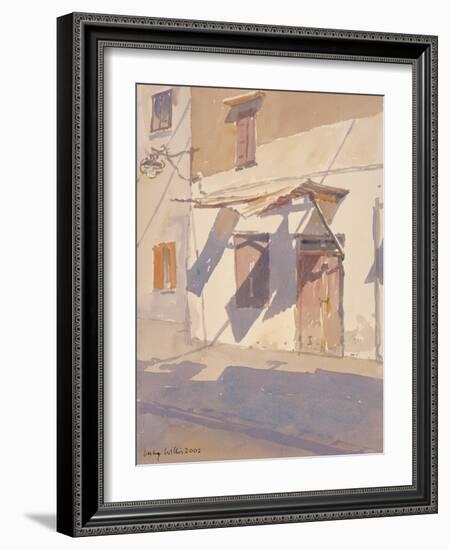 Cretan Shadows, 2002-Lucy Willis-Framed Giclee Print