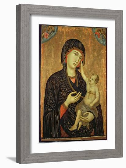 Crevole Madonna, c.1284-Duccio di Buoninsegna-Framed Giclee Print