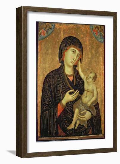 Crevole Madonna, c.1284-Duccio di Buoninsegna-Framed Giclee Print