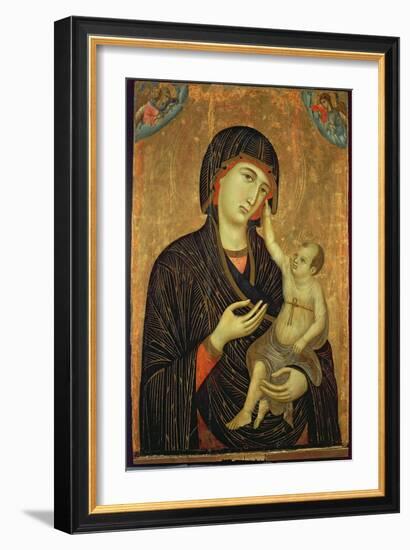 Crevole Madonna, c.1284-Duccio di Buoninsegna-Framed Giclee Print