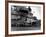 Crew Members on Deck of American Aircraft Carrier, Watching Take-Off of a F6F Hellcat-null-Framed Premium Photographic Print