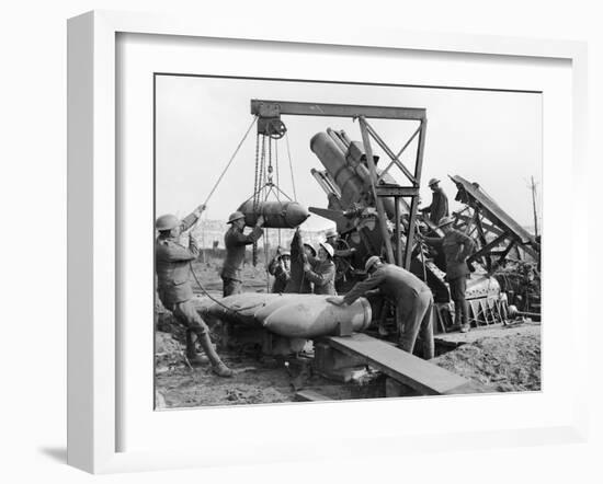 Crew of 2 Gun-null-Framed Photographic Print