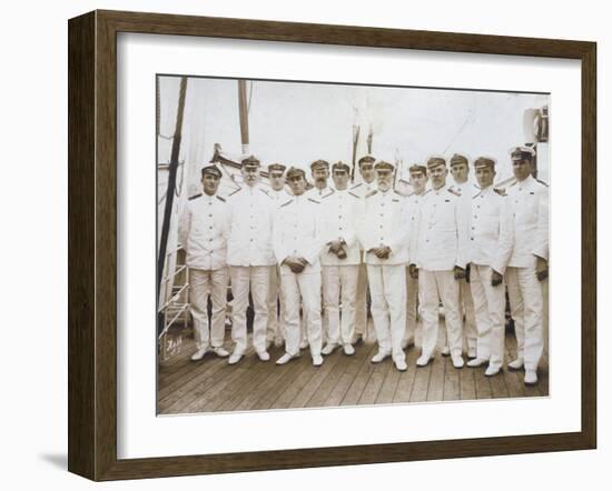 Crew of RMS Olympic-null-Framed Photographic Print