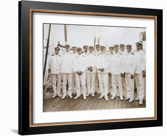 Crew of RMS Olympic-null-Framed Photographic Print