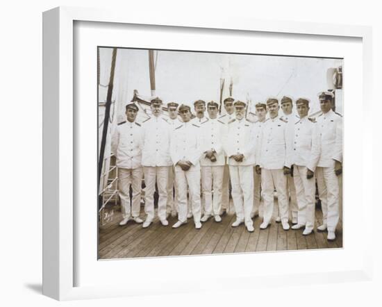 Crew of RMS Olympic-null-Framed Photographic Print