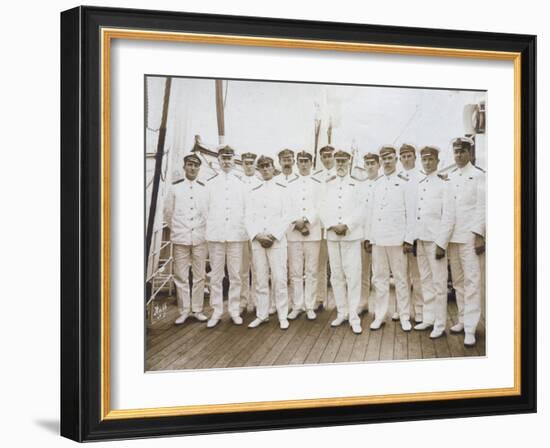 Crew of RMS Olympic-null-Framed Photographic Print