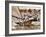 Crew of the "Arawatta" During the "Eighteen Footer" Race, Sydney Harbour, 9th April 1934-null-Framed Photographic Print