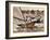 Crew of the "Arawatta" During the "Eighteen Footer" Race, Sydney Harbour, 9th April 1934-null-Framed Photographic Print