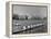 Crew Rowing on Charles River across from Harvard University Campus-Alfred Eisenstaedt-Framed Premier Image Canvas