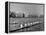 Crew Rowing on Charles River across from Harvard University Campus-Alfred Eisenstaedt-Framed Premier Image Canvas