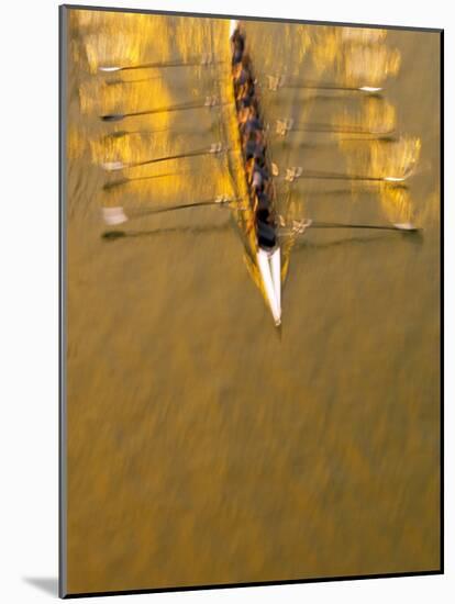 Crew Rowing, Seattle, Washington, USA-Terry Eggers-Mounted Photographic Print