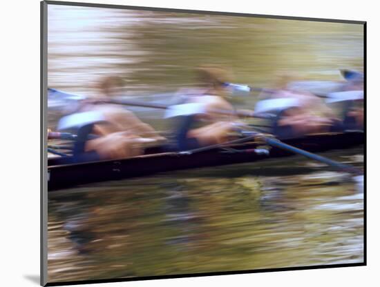 Crew Rowing, Seattle, Washington, USA-Terry Eggers-Mounted Photographic Print