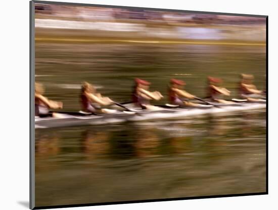 Crew Rowing, Seattle, Washington, USA-Terry Eggers-Mounted Photographic Print