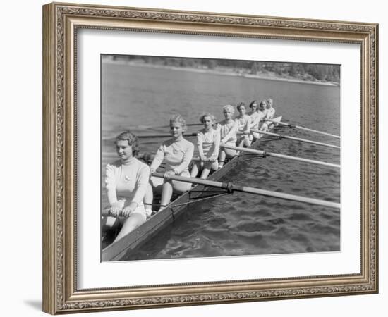 CREW TEAM-Everett Collection-Framed Photographic Print