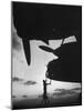 Crews and Planes Before and After Raid on Dusseldorf-Hans Wild-Mounted Photographic Print
